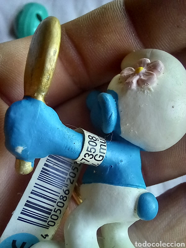 Figuras de goma y PVC: PITUFO 2004 SCHLEICH - Foto 3
