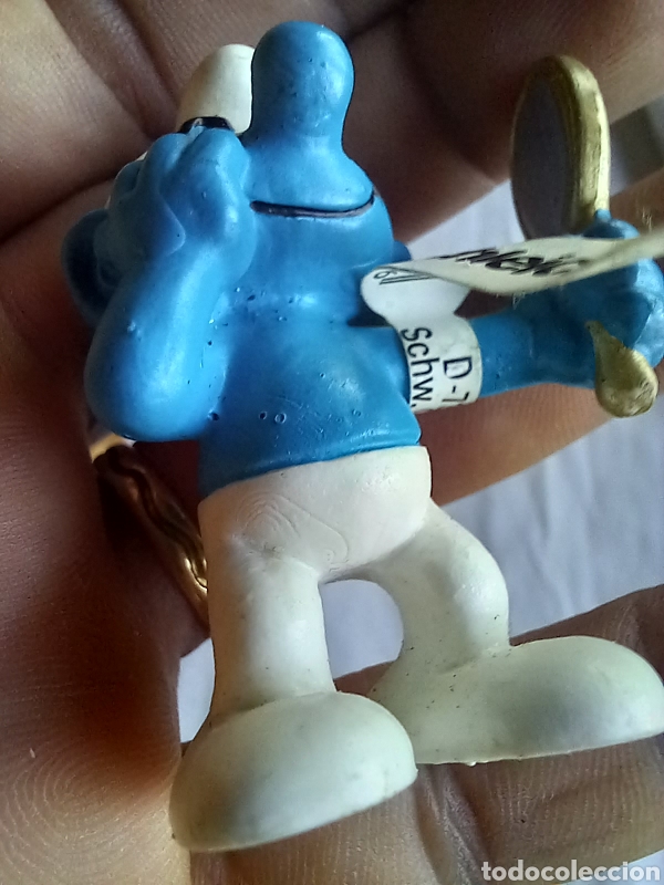 Figuras de goma y PVC: PITUFO 2004 SCHLEICH - Foto 6