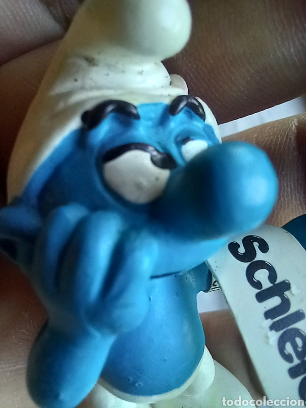 Figuras de goma y PVC: PITUFO 2004 SCHLEICH - Foto 7