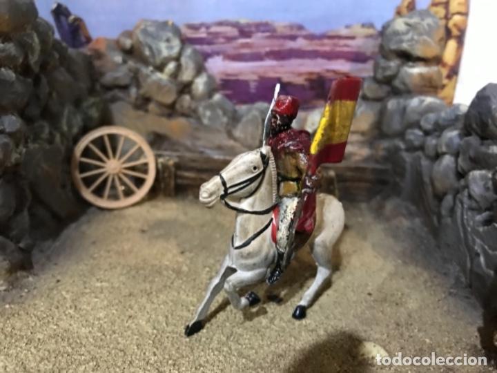 Rubber and PVC Figures: Figura guardia mora de franco