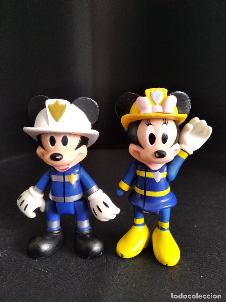 Mickey & Minnie Figurita de Mickey Mouse 15 cm. Vestido de Bombero -  JUGUETES PANRE
