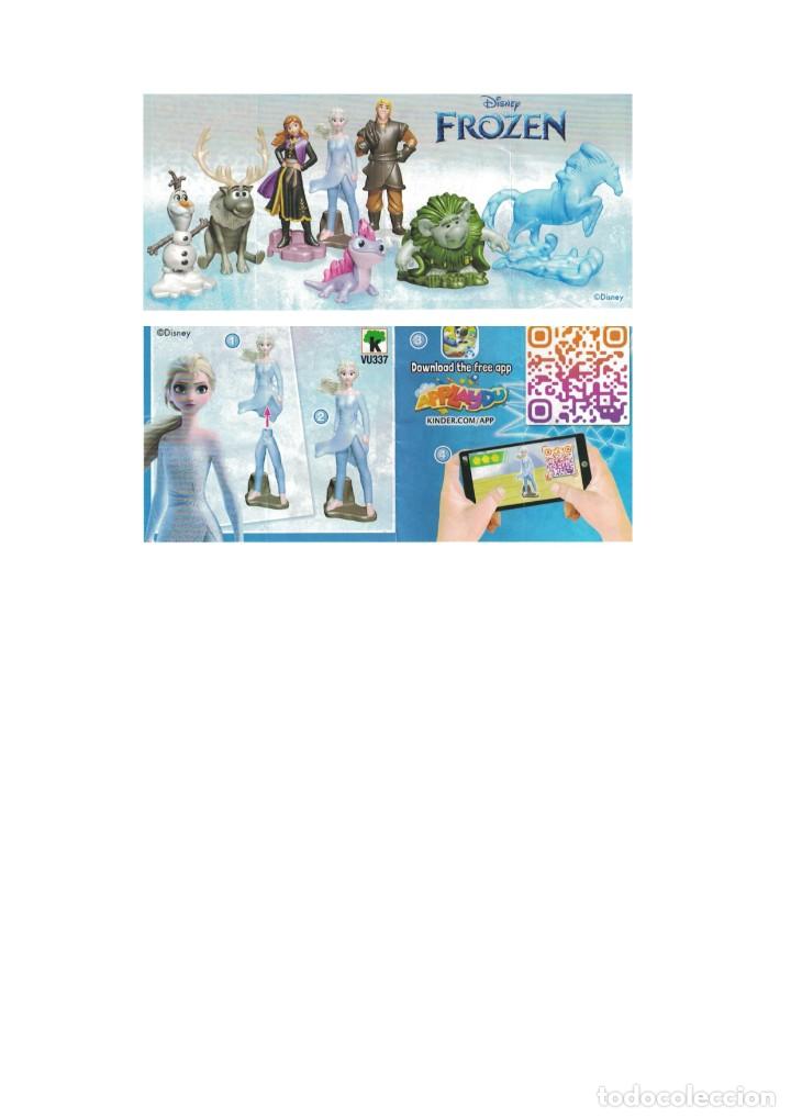 Figuras de goma Kinder: Frozen VU337 + BPZ - Foto 2