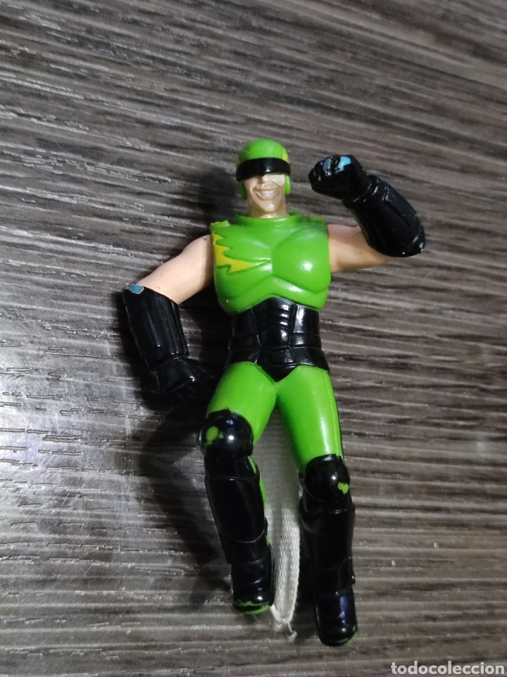 Figuras de goma y PVC: Superh&eacute;roe grupo eolo 2008 promocional - Foto 1