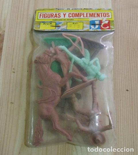 Figuras de goma y PVC: Blister Figuras y Complementos Indios y Vaqueros JC - Jecsan - Foto 3