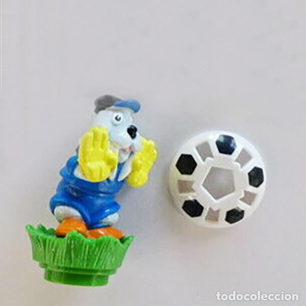 Figurines en Caoutchouc et PVC: kinder magic sport 2 tt animal futbolista futbol deportes portero morsa