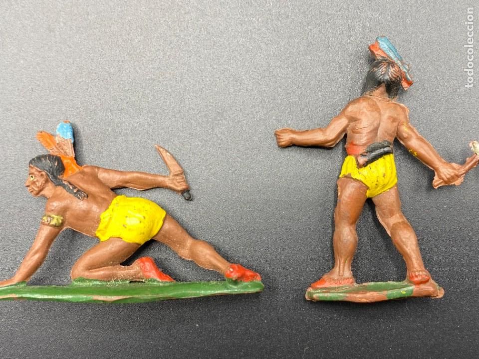 Figuras de goma y PVC: INDIOS DE GOMA,VARIAS MARCAS - Foto 3