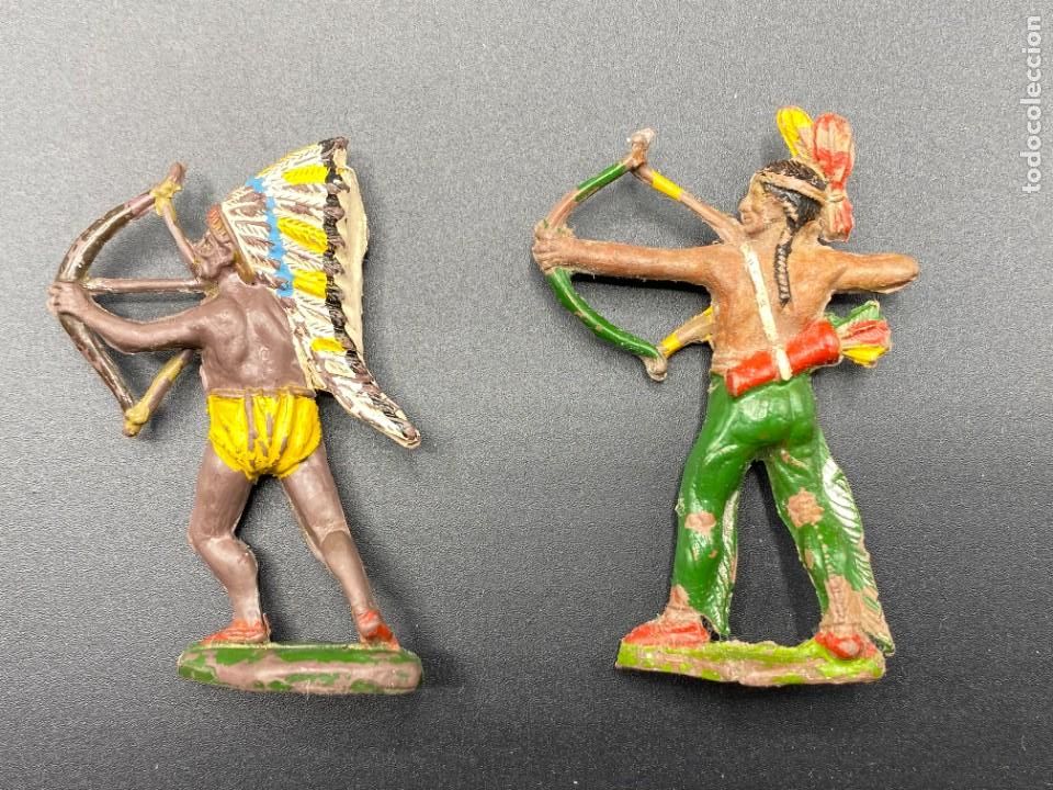 Figuras de goma y PVC: INDIOS DE GOMA,VARIAS MARCAS - Foto 5