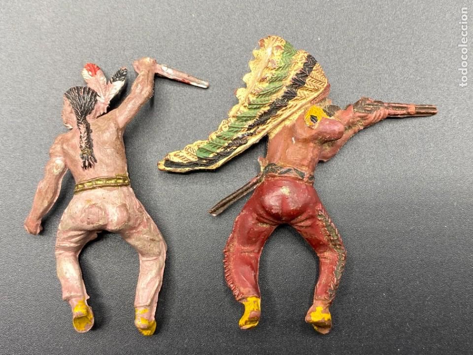 Figuras de goma y PVC: INDIOS DE GOMA,VARIAS MARCAS - Foto 7