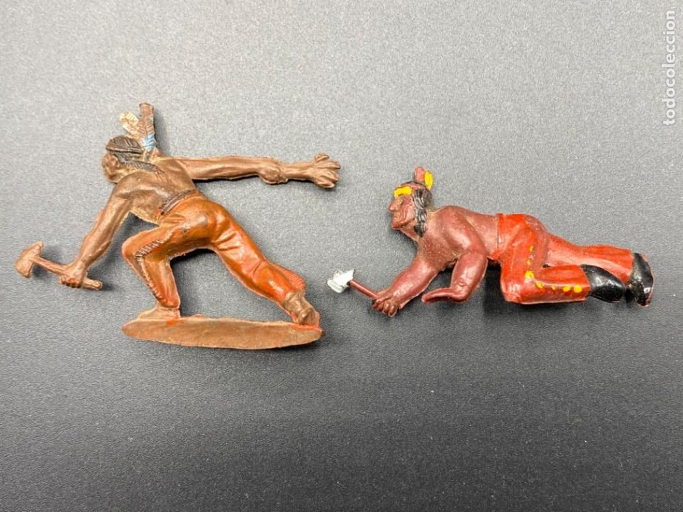 Figuras de goma y PVC: INDIOS DE GOMA,VARIAS MARCAS - Foto 8