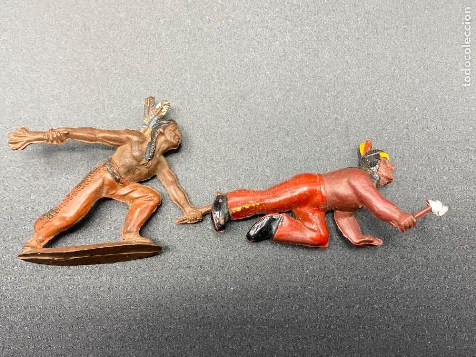 Figuras de goma y PVC: INDIOS DE GOMA,VARIAS MARCAS - Foto 9