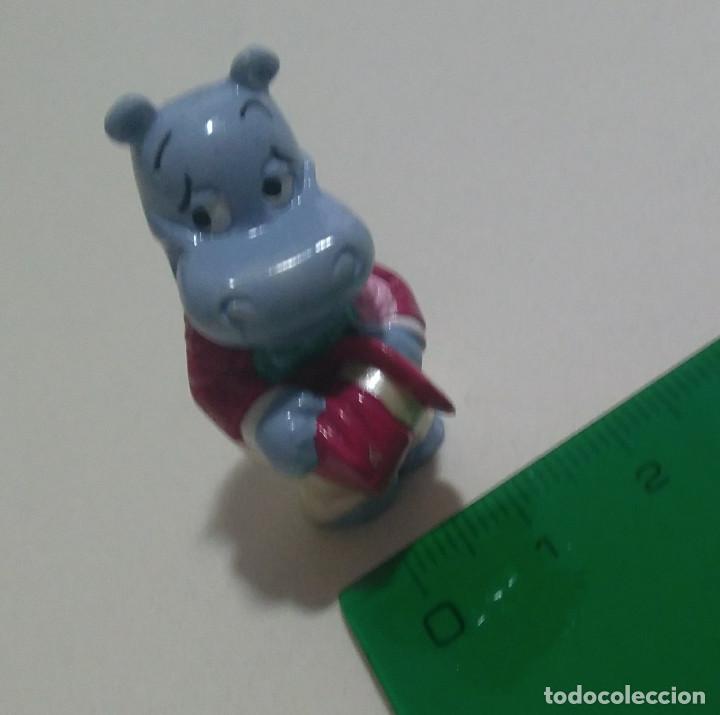 Figuras de Goma Kinder: boda happy hippo mu&ntilde;eco monobloc figurita miniatura kinder mini figura mu&ntilde;equito hipopotamo hipo