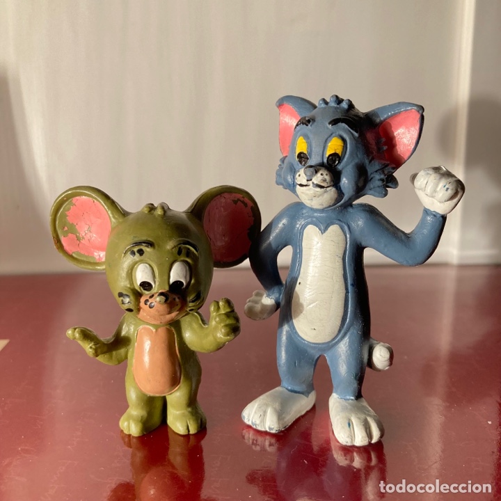 Figuras de goma y PVC: Figuras de TOM Y JERRY en pvc - Foto 1