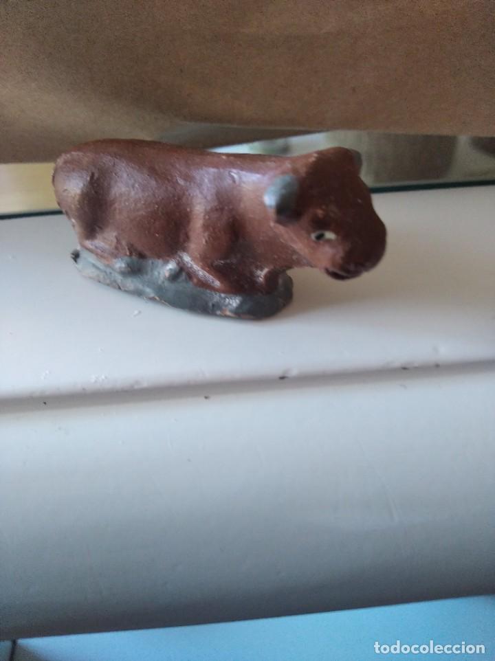 Figuras de goma y PVC: Buey nacimiento jecsan comansi - Foto 1