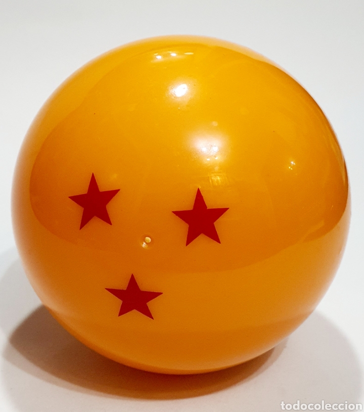 Gummi- und PVC-Figuren: BOLA DRAGON BALL de PL&Aacute;STICO ORIGINAL DE LA &Eacute;POCA