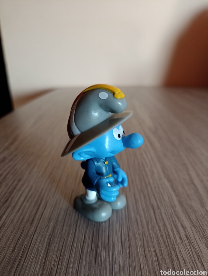 Figuras de goma y PVC: Pitufo bombero -peyo 2016 - Foto 3