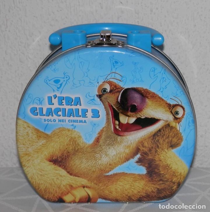 Figuras de Borracha e PVC: CAJA METALICA KINDER SUPRISE