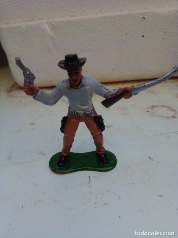 Figuras de goma y PVC: Vaquero de goma comansi - Foto 1