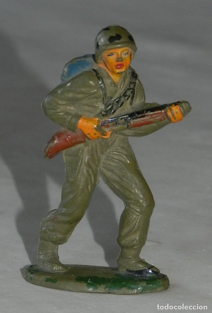 Figurines en Caoutchouc et PVC: SOLDADO DE GOMA, TAL Y COMO SE VE EN LAS FOTOGRAFIAS PUESTAS.