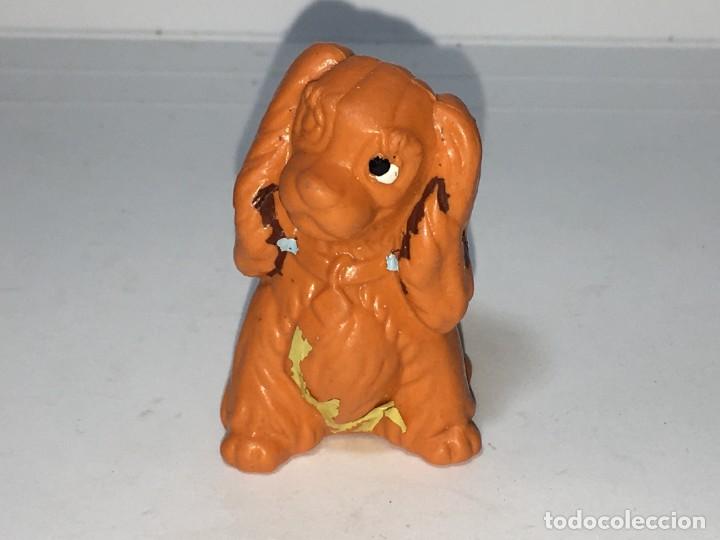 Figuras de goma y PVC: PERRO LA DAMA Y VAGABUNDO BULLY BULLYLAND 5 CM. - Foto 1