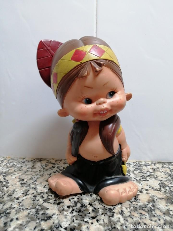 Figure di Gomma e PVC: MUMECO INDIO DE LA MARCA. B,B. MADE IN SPAIN