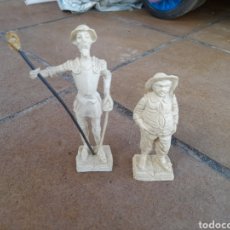 Figuras de Goma y PVC: FIGURAS DE QUIJOTE Y SANCHO PANZA PVC. Lote 316016758