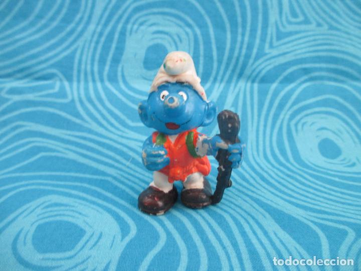 Figuras de Goma y PVC: PITUFO GOMA, SIN MARCA