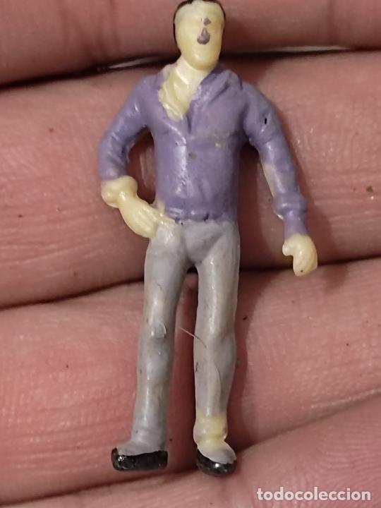 Figuras de Borracha e PVC: FIGURA PLASTICO IDEAL DIORAMA PVC 4 CMS ALTO APROX HOMBRE BRAZO CADERA