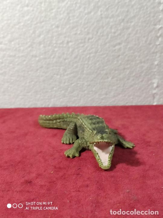 Figuras de goma y PVC: SCHLEICH COCODRILO 15 CM - Foto 2
