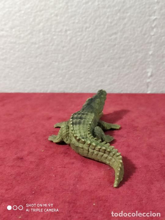 Figuras de goma y PVC: SCHLEICH COCODRILO 15 CM - Foto 4