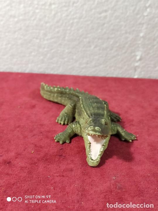 Figuras de goma y PVC: SCHLEICH COCODRILO 15 CM - Foto 2