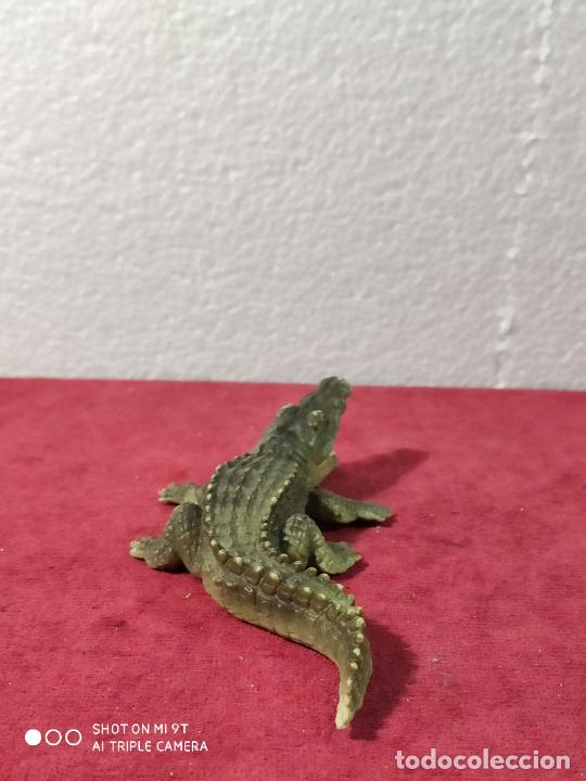 Figuras de goma y PVC: SCHLEICH COCODRILO 15 CM - Foto 4