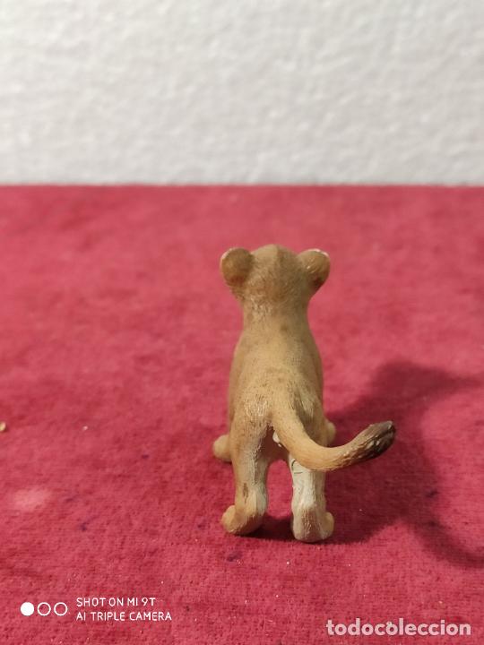 Figuras de goma y PVC: SCHLEICH CACHORRO DE LEON - Foto 4