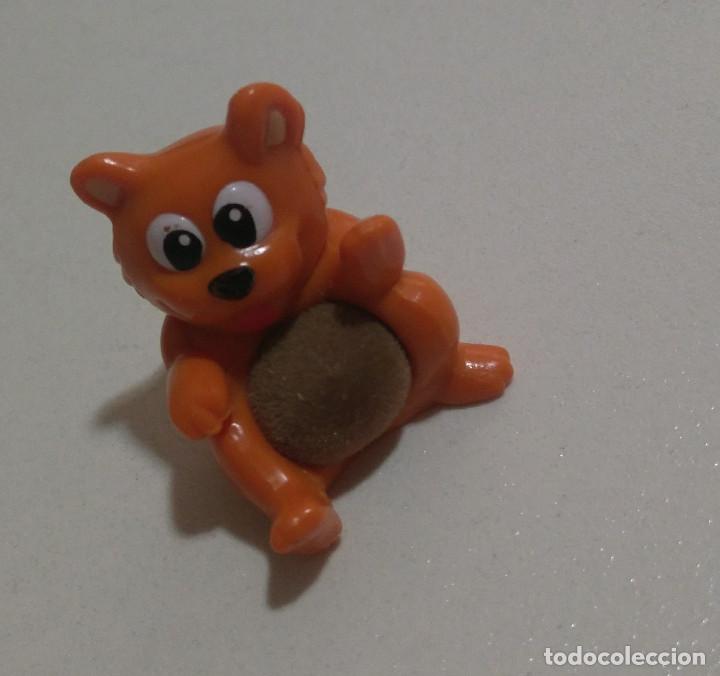 Kinder Figures: animalito terciopelo kinder natoons zorrito zorro mu&ntilde;eco animal figura