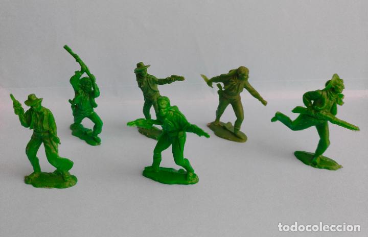 Figuras de goma y PVC: Seis vaqueros de Reamsa - Gomarsa. Kiosco - Foto 1