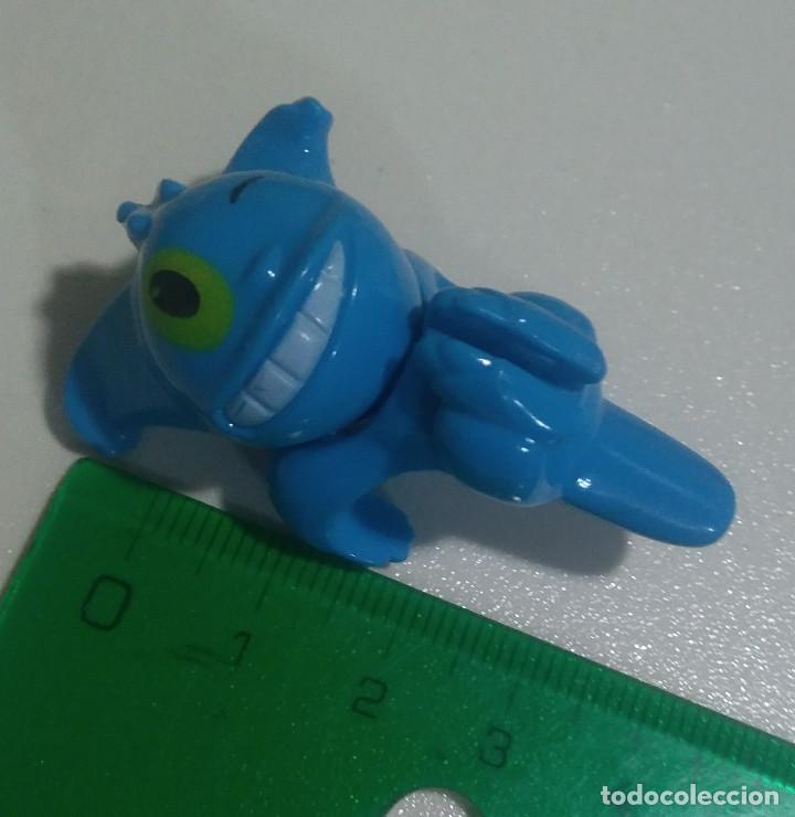 Kinder Figures: dragon azul kinder mu&ntilde;eco secundario figura