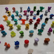 Figuras de Goma y PVC: 48 FIGURAS CRAZY BONES GOGO.LOS QUE SE VEN EN LA FOTOS