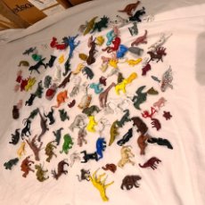 Figuras de Goma y PVC: LOTE DE 110 FIGURAS ANIMALES ANTIGUAS . VER FOTOS. Lote 319039008