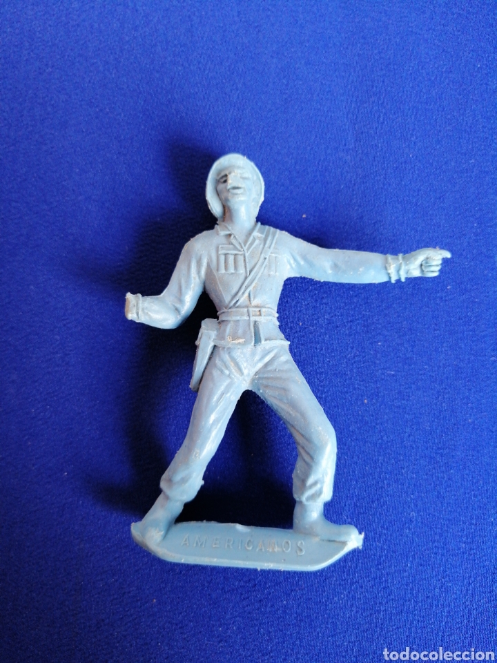 Figuras de goma y PVC: SOLDADO AMERICANO COMANSI - Foto 1