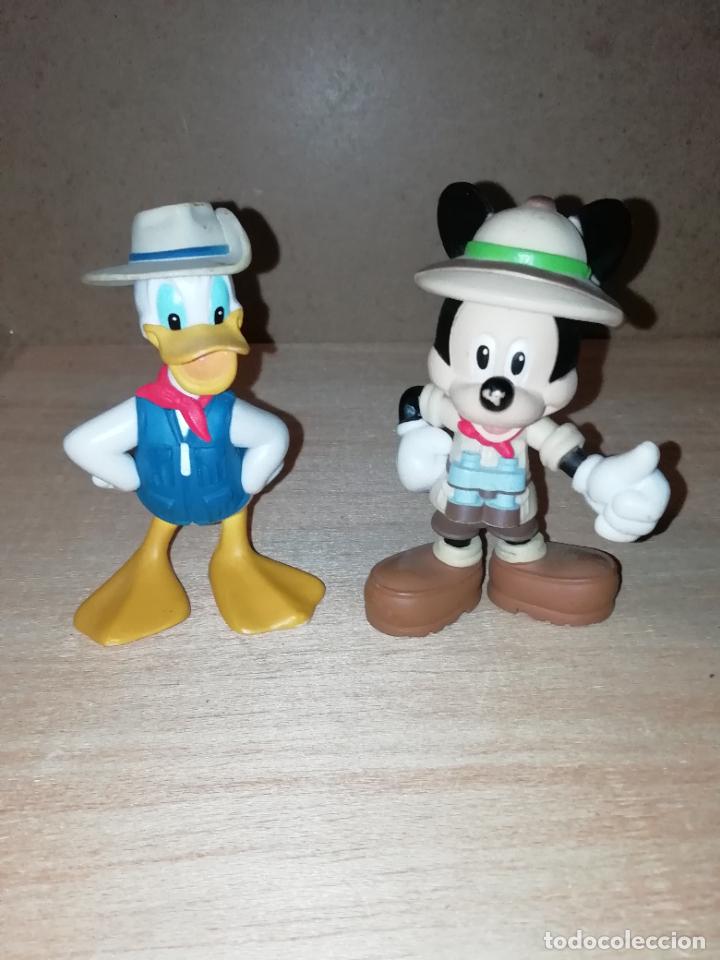 Figuras de goma y PVC: DONALD Y MICKEY DISNEY - Foto 1