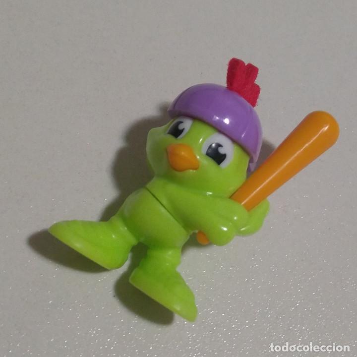 Kinder Figures: pollo beisbol baseball pascua kinder pollito cresta de terciopelo miniatura mini figura mu&ntilde;eco