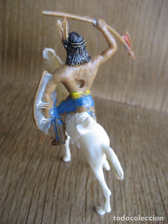 Figuras de goma y PVC: Indio comansi a caballo - Foto 2