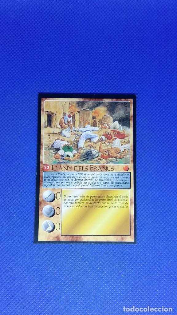 Figuras de Goma y PVC: HISTORIA MAGICA DE CATALUNYA 1996 AVUI CARTA N&ordm; 72 L'ANY DELS FRANCS