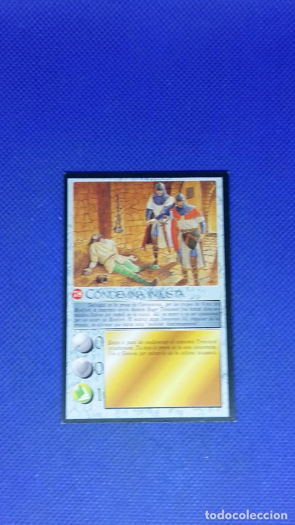 Figuras de Goma y PVC: HISTORIA MAGICA DE CATALUNYA 1996 AVUI CARTA N&ordm; 78 CONDEMNA INJUSTA