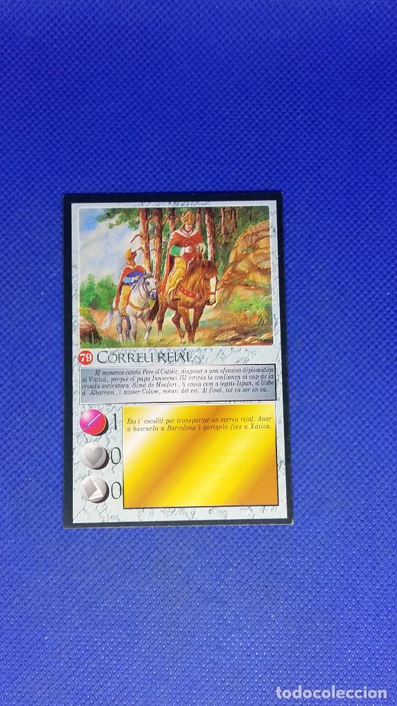 Figuras de Goma y PVC: HISTORIA MAGICA DE CATALUNYA 1996 AVUI CARTA N&ordm; 79 CORREU REIAL