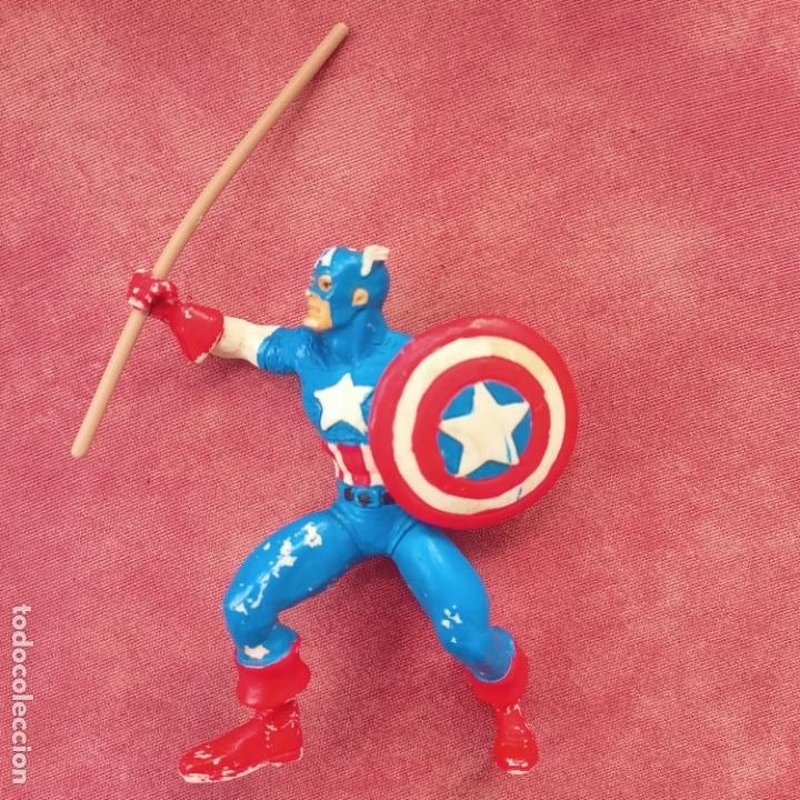 Figuras de goma y PVC: Capit&aacute;n Am&eacute;rica Yolanda - Foto 1