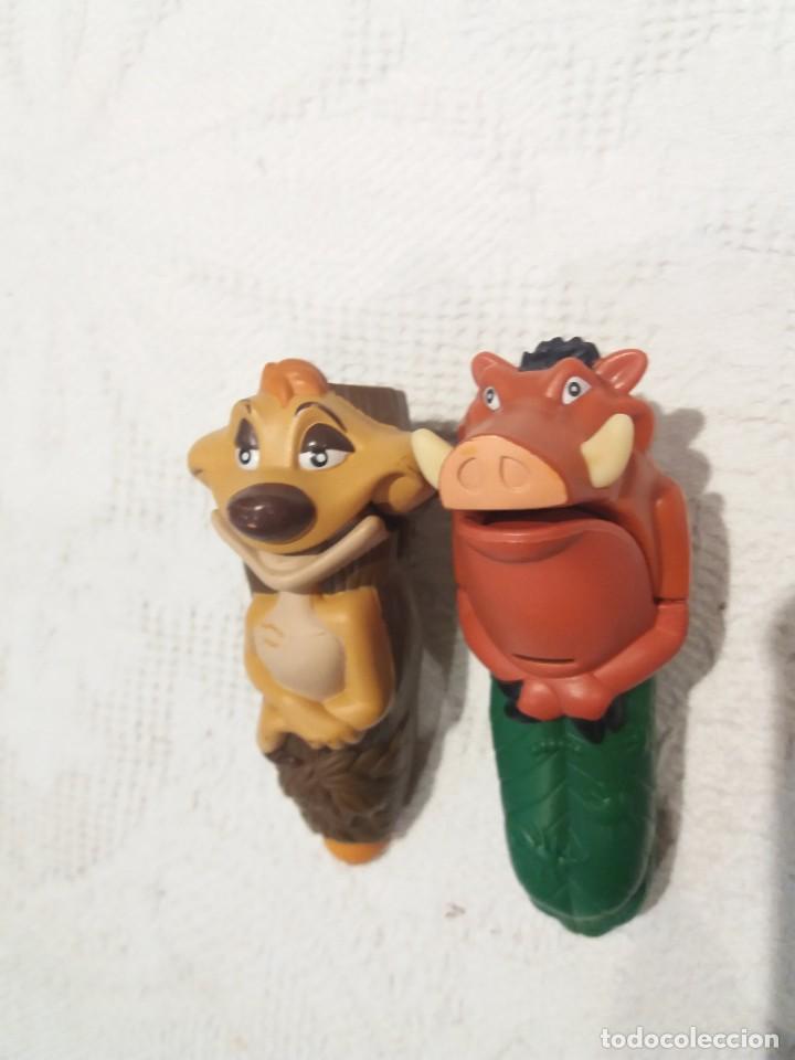 Figuras de Goma y PVC: Rey Le&oacute;n Figuras Mc Donald's 2003 Disney altura 36 cm