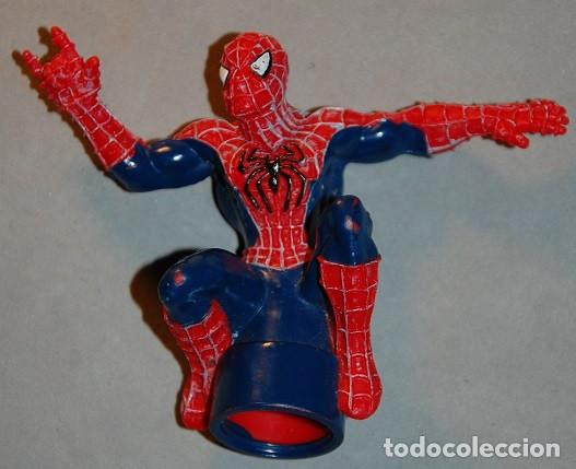 Figuras de goma y PVC: MU&Ntilde;ECO DE GOMA SUPERHEROE SPIDERMAN MARVEL 2007 - Foto 1