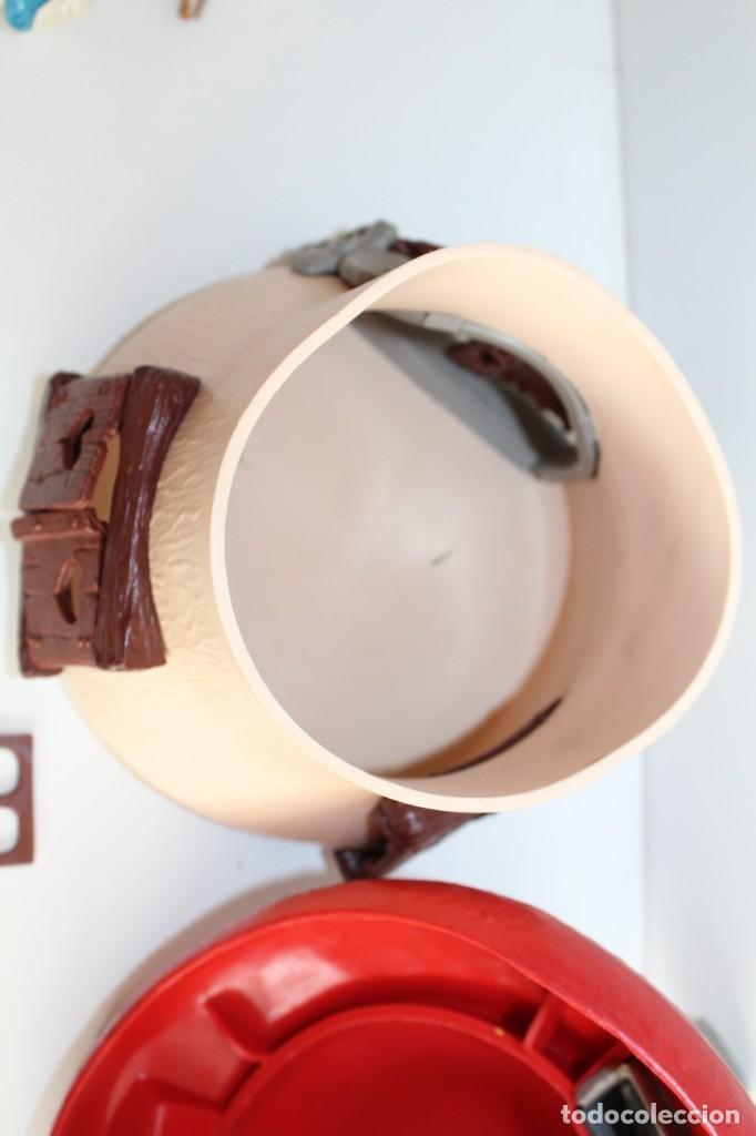 Figuras de goma y PVC: CASA PITUFOS CON 37 PITUFOS - MARCA PEYO Y SIN MARCA - Foto 8
