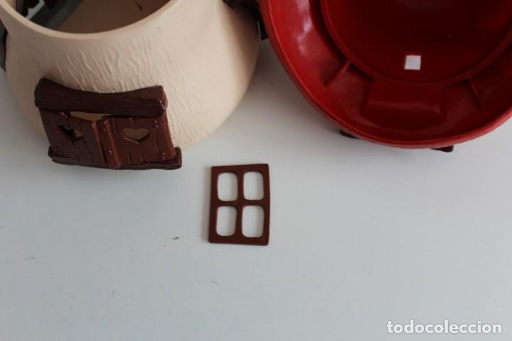 Figuras de goma y PVC: CASA PITUFOS CON 37 PITUFOS - MARCA PEYO Y SIN MARCA - Foto 10