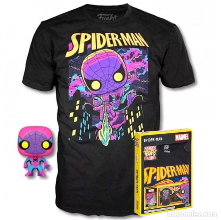 funko spiderman black light